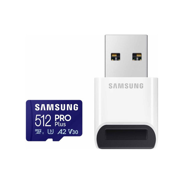 SAMSUNG PRO Plus microSD 512GB Memory Card + Reader