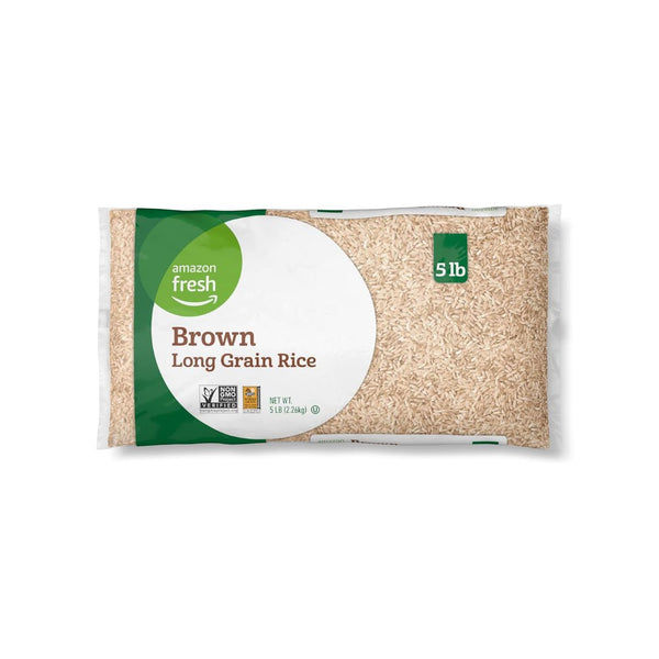 Amazon Fresh, Brown Long Grain Rice