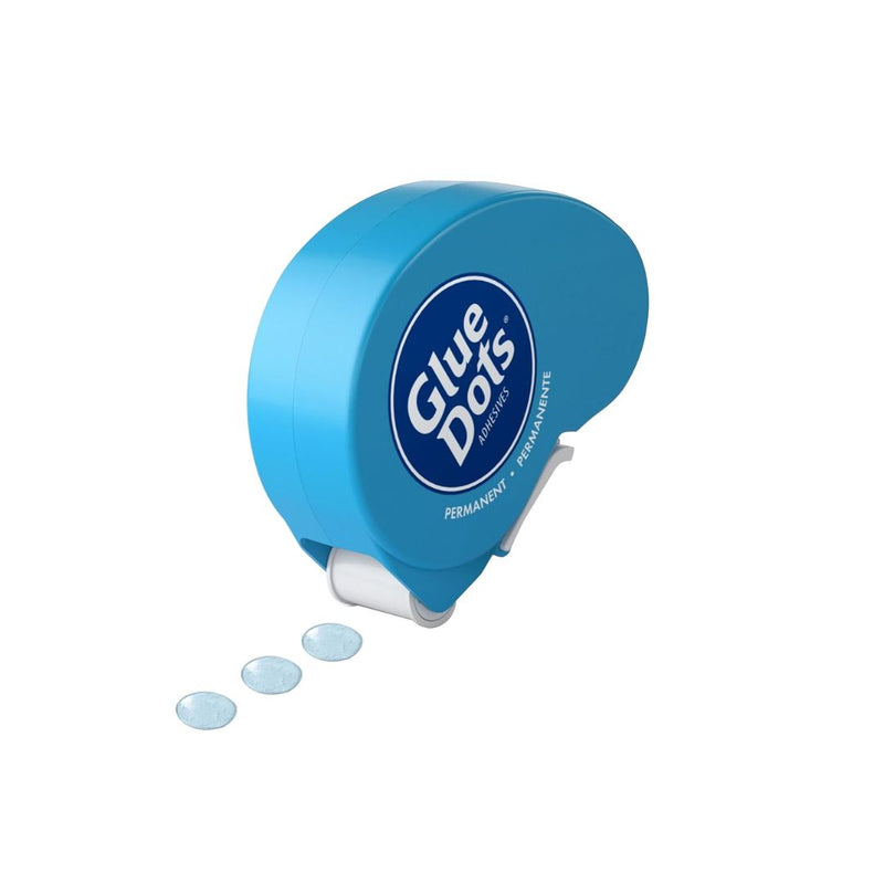 200 Glue Dots, Permanent Dots Dot N’ Go Dispenser