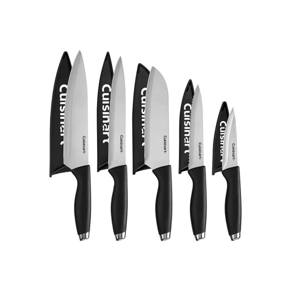 10-Pieces Cuisinart Cutlery Set with End Caps & Blade Guards