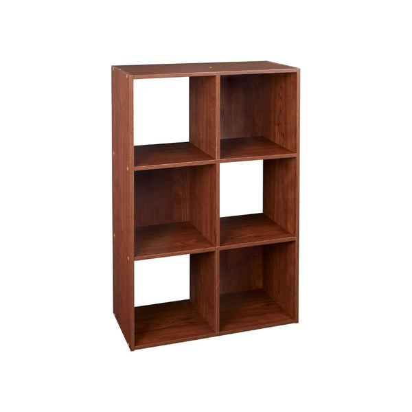 6 Cube Storage Shelf Organizer Bookshelf
