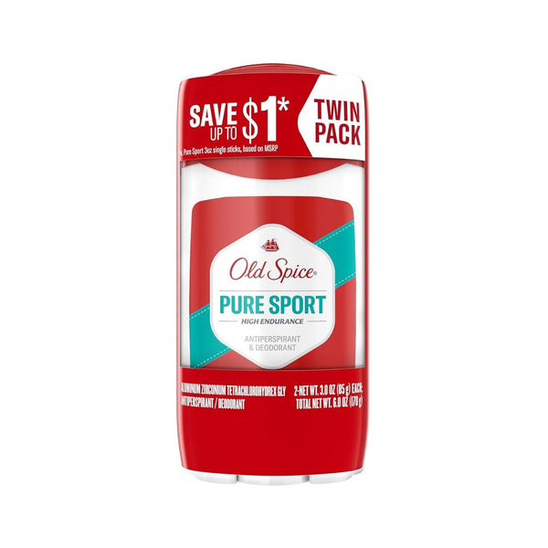 2-Pk Old Spice High Endurance Anti-Perspirant Deodorant