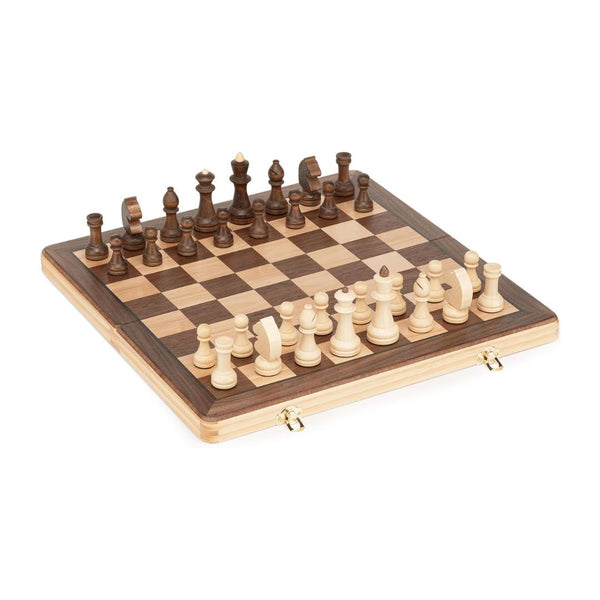 Wooden Folding Chess Set