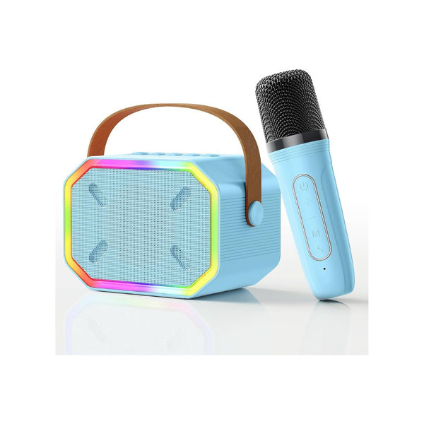 Mini Karaoke Machine with Wireless Microphone