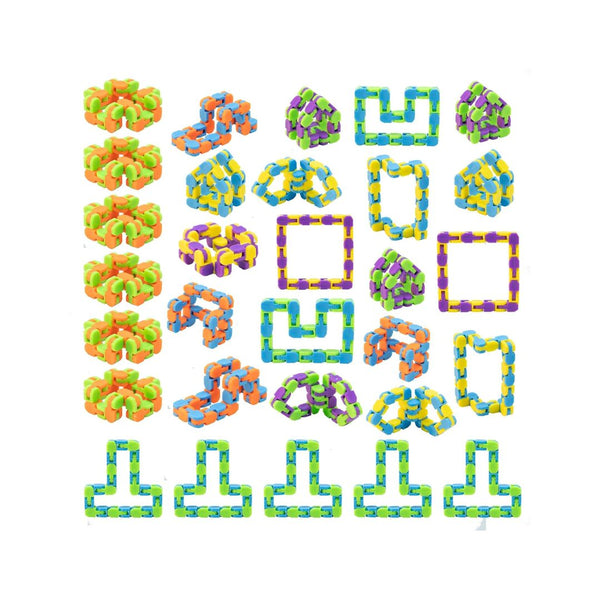 18-Pack Wacky Tracks Fidget Toy