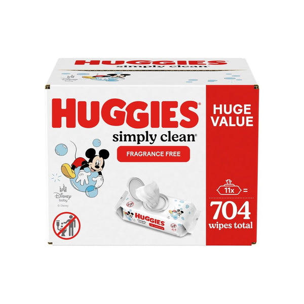 704 Huggies Baby Wipes