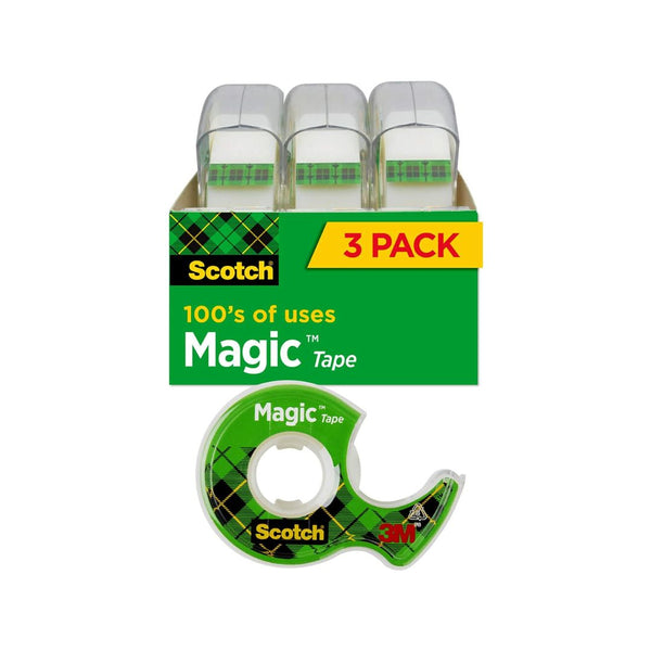 3 Rolls of Scotch Magic Tape