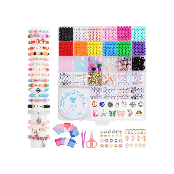 3,000+ Pcs Beads Bracelet Making Kit