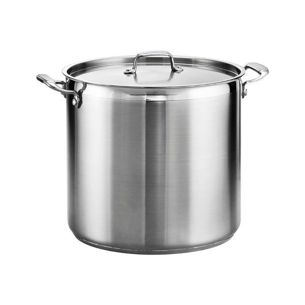 Tramontina 24-Quart Covered Stock Pot Stainless Steel