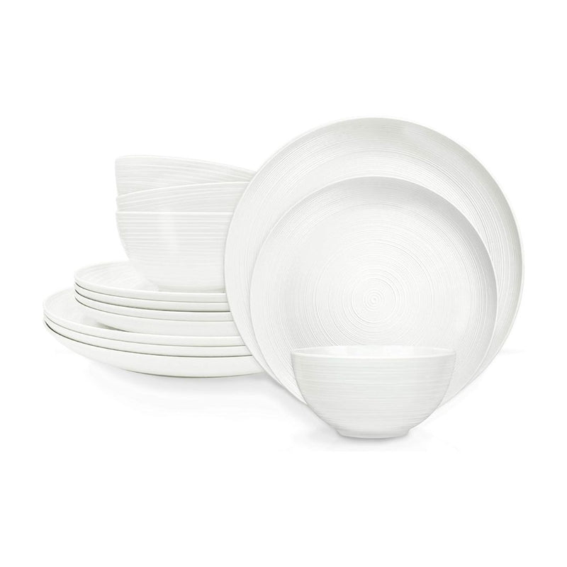 12-Piece Zak Designs Melamine Dinnerware Set