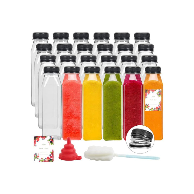 36-Pcs Juice Bottles with Caps