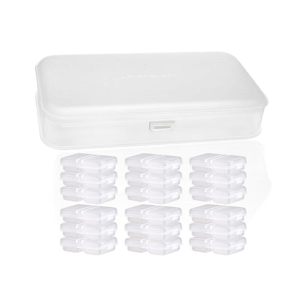 19-Pcs Mini Storage Boxes for Crafts and Jewelry