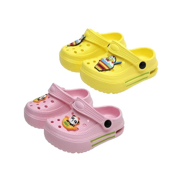 2 Pairs Children Clogs