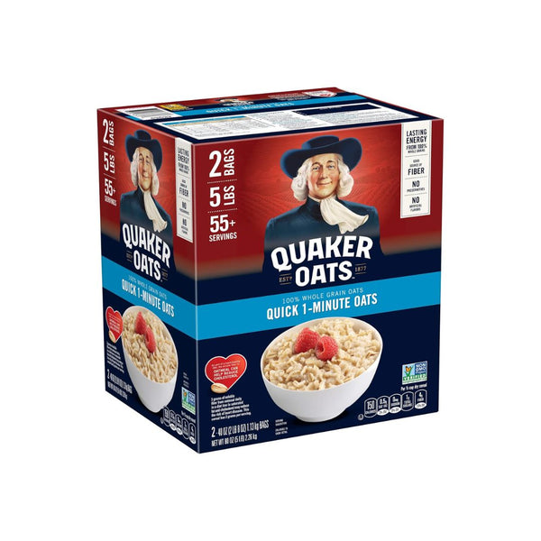 Pack of 2 Quaker Quick 1-Minute Oatmeal