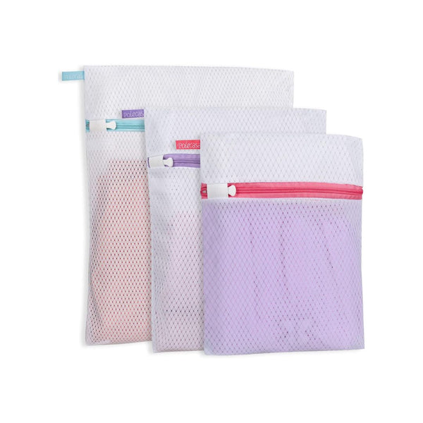 3 Polecasa Premium Soft Diamond Mesh Laundry Bags