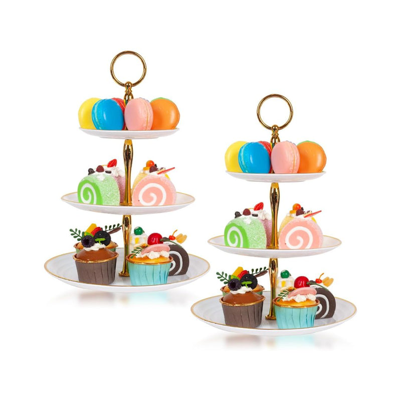 2-Pack 3-Tier Cupcake Stand