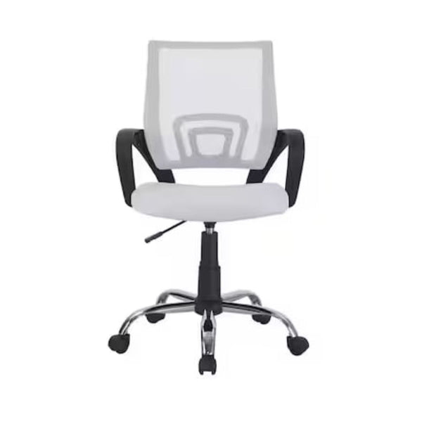 Executive Office Mesh Mid-Back Swivel Chair with Armrest