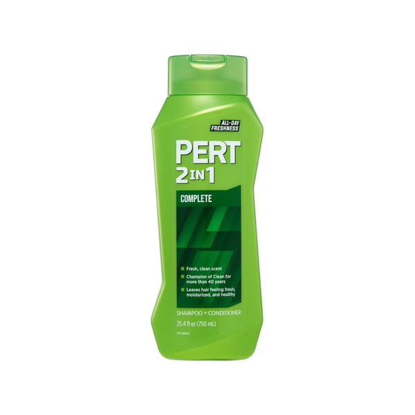 PERT 2 in 1 Complete Clean Shampoo and Conditioner, 25.4 oz