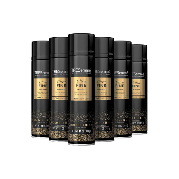 6 Cans of TRESemmé Ultra Fine Mist Hairspray