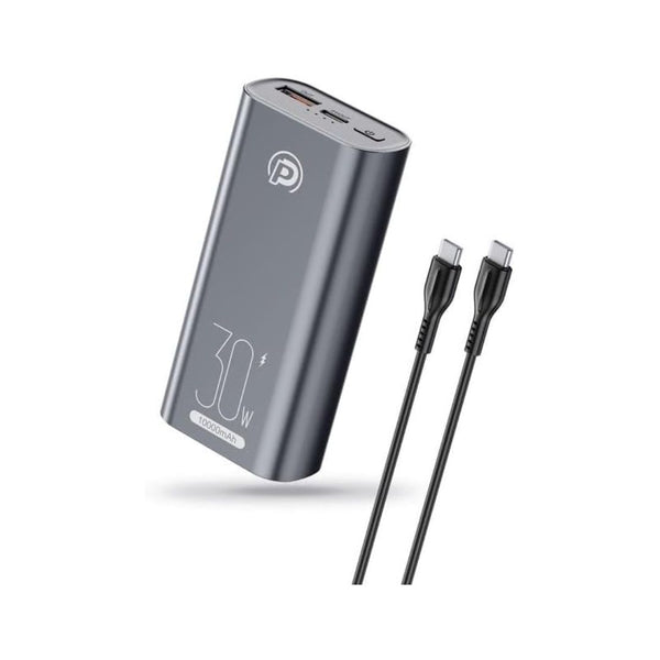 POWERΛDD PRO 10000 mAh USB C Fast Charging Power Bank