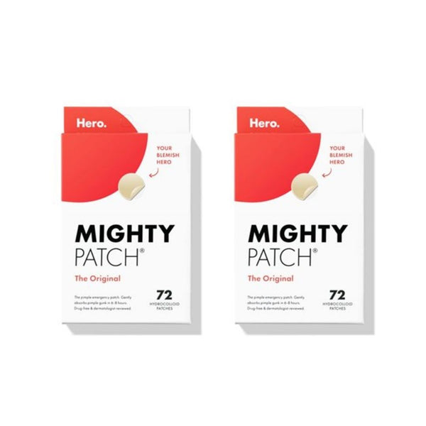 144 Count Hero Cosmetics Mighty Patch™️ Original - Hydrocolloid Acne Pimple Patch