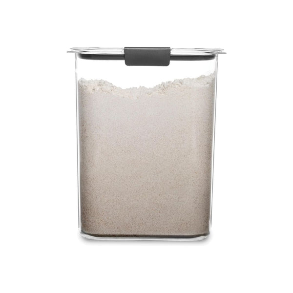 Rubbermaid Plastic Clear Airtight Food Storage Container, 16-Cup