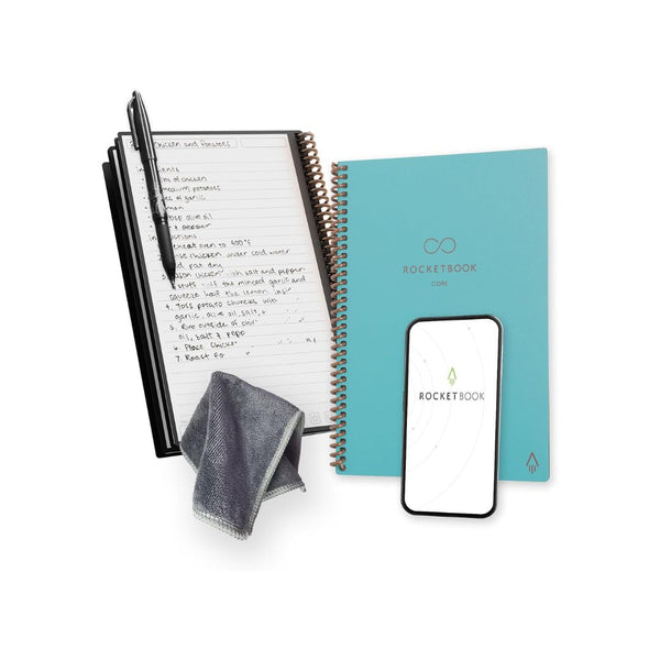 Rocketbook Core Reusable Spiral Notebook