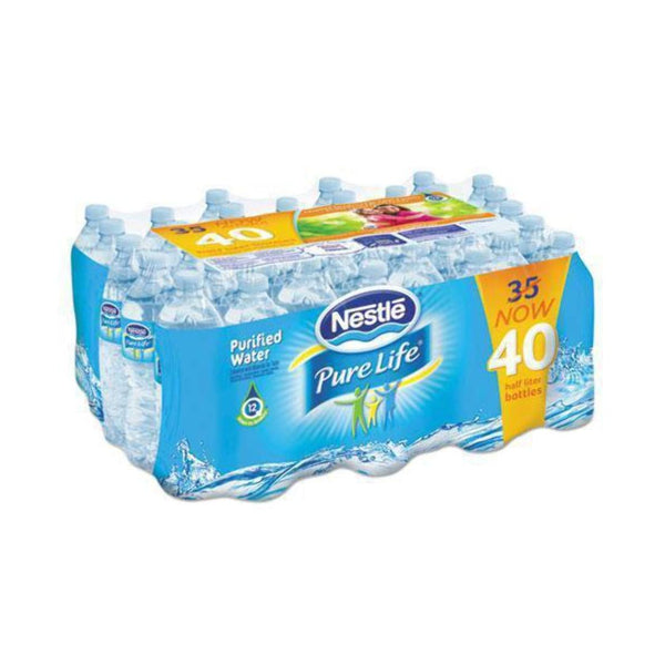40 Pack Of 16.9oz Nestle Purified Water Bottles