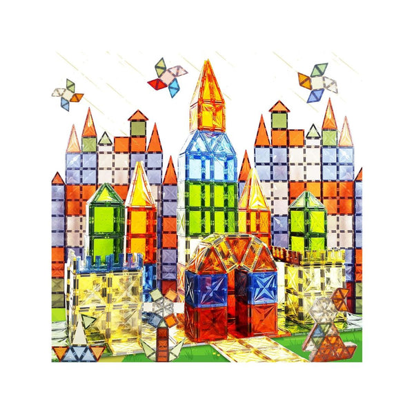 100-Pieces Magnetic Tiles