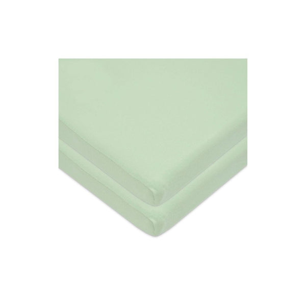 American Baby Company 2 Pack 100% Cotton Knit Fitted 18″ x 36″ Cradle/Bassinet Sheet