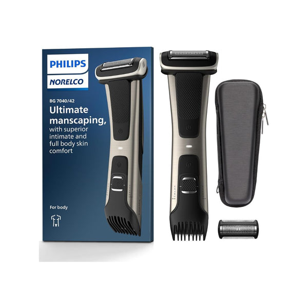 Philips Norelco Bodygroom Series 7000 Showerproof Body & Manscaping Trimmer & Shaver