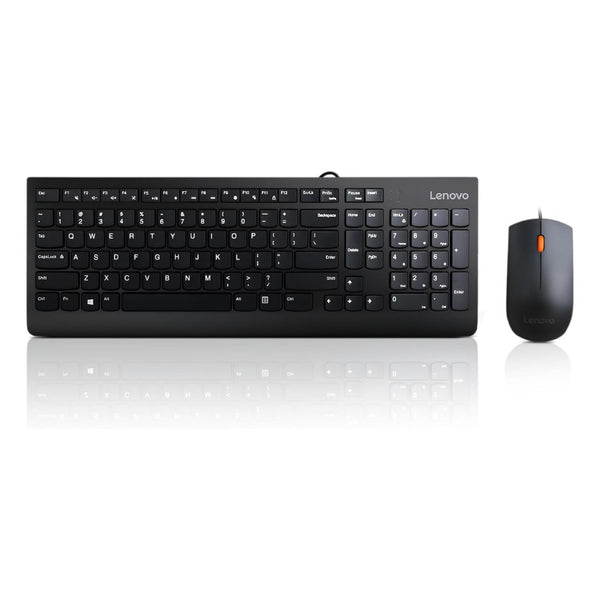 Lenovo Full-Size Wired Keyboard & Mouse
