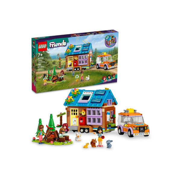 785-Pcs LEGO Friends Mobile Tiny House Forest Camping Dollhouse Set