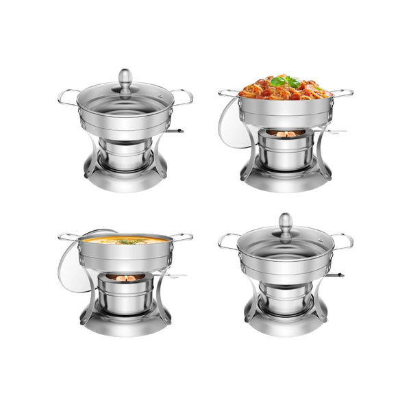 4-Pack Chafing Dish Buffet Set