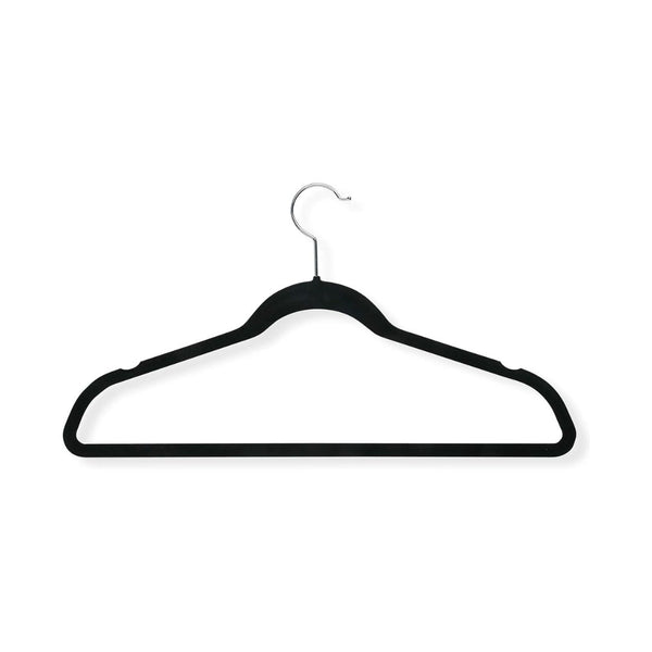 50 Pack Of Honey-Can-Do Thin Non-Slip Velvet Hangers