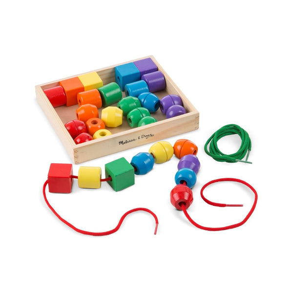 Melissa & Doug Primary Lacing Beads – Educational Toy