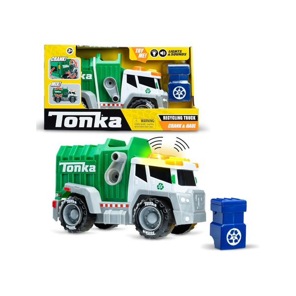 Tonka Crank and Haul Garbage Truck