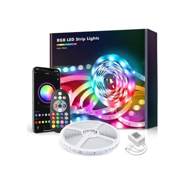 100-FT or 130-FT Smart LED Strip Lights Bluetooth