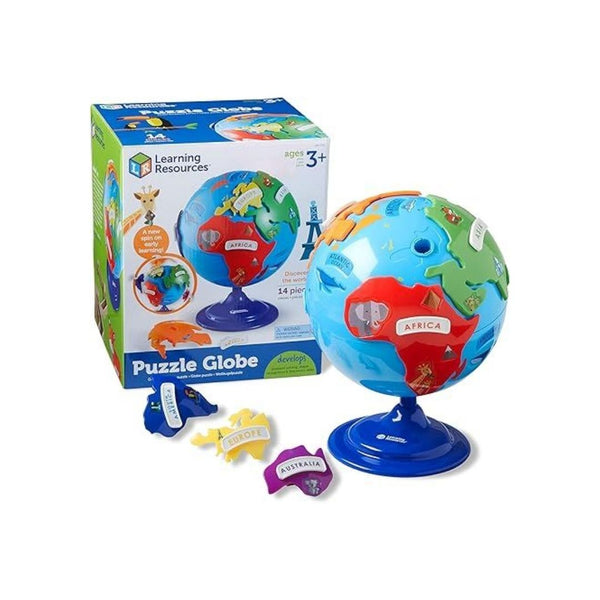 Learning Resources Puzzle Globe - 14 Pieces