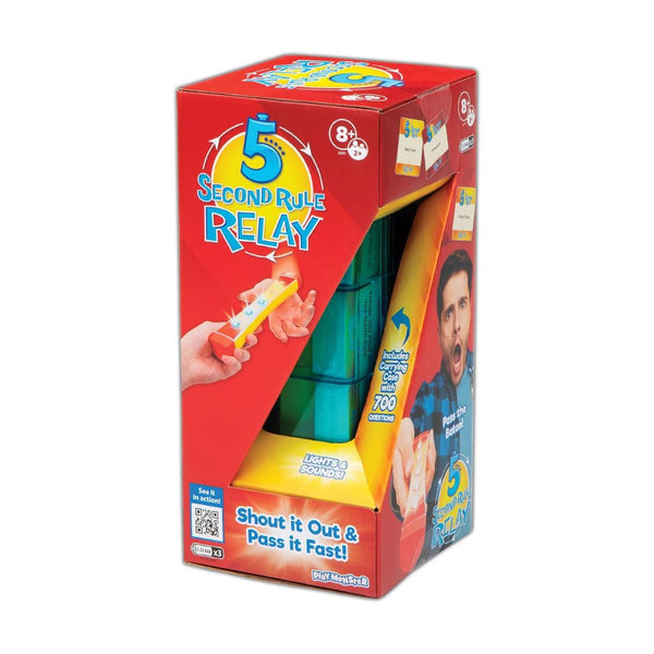 5 Second Rule Relay Party Game w/ Electronic Baton
