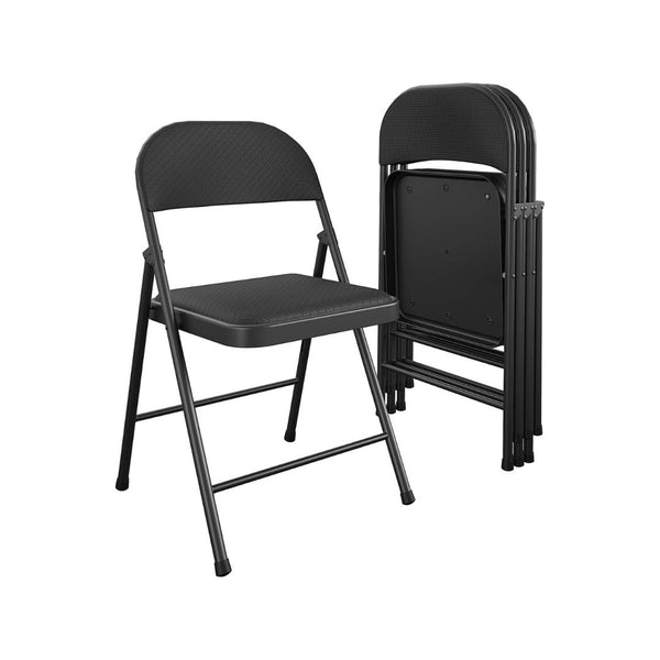 4-Pack COSCO SmartFold Fabric Folding Chair