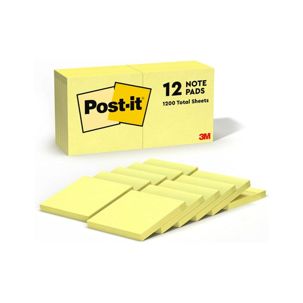 Pack of 12 Post-it Notes