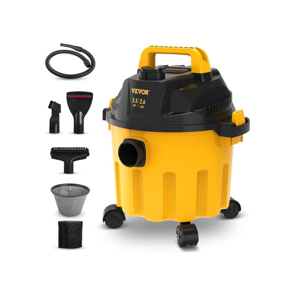 VEVOR 2.6 Gallon 3 in 1 Portable Shop Vacuum with Blowing Function