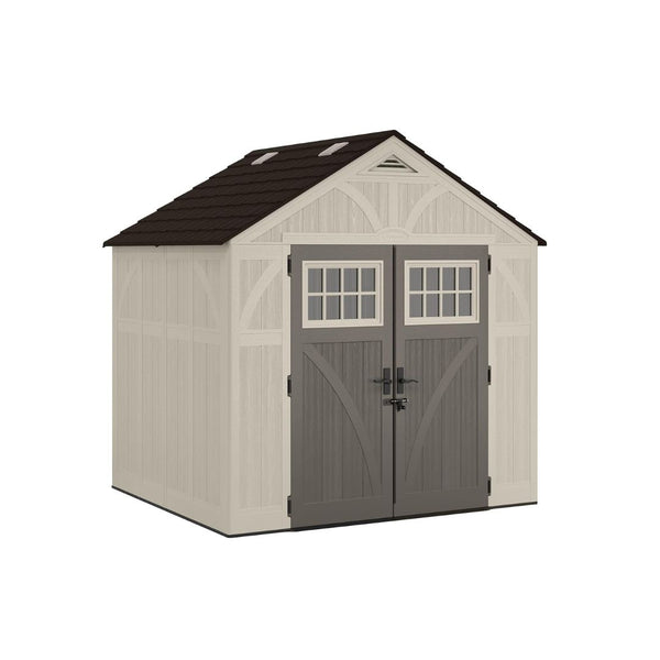Suncast 8' x 7' Heavy-Duty Resin Tremont Storage Shed