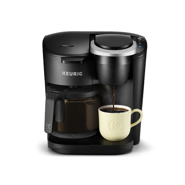Keurig K-Duo Essentials Black Single-Serve K-Cup Pod Coffee Maker