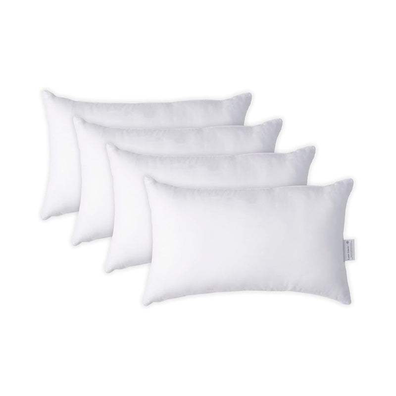 Set of 4 Fluffy Throw Pillow Inserts