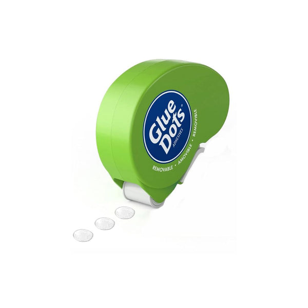 Glue Dot Dispenser With 200 Double-Sided Dots