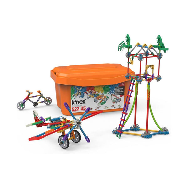 K’NEX Imagine: Click & Construct Value Set – 522 Pieces, 35 Models
