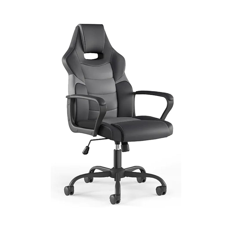 Staples Emerge Vector Luxura Faux Leather Gaming Chair