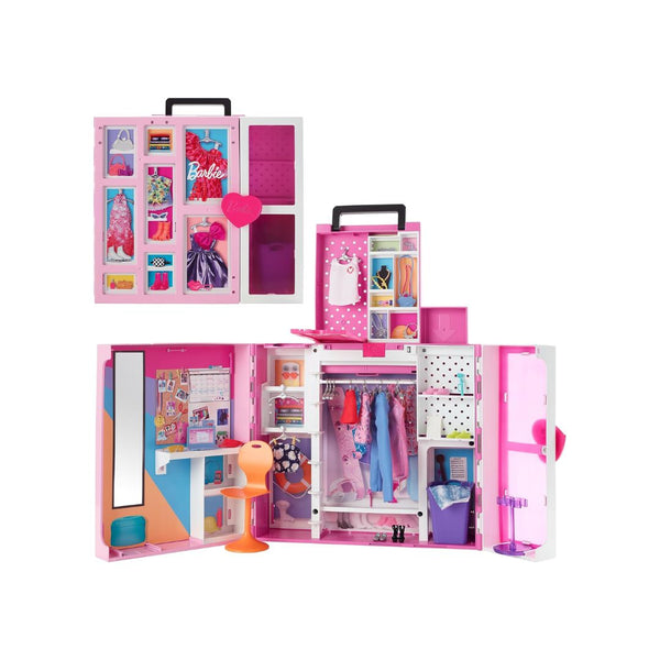 Barbie Dream Closet Playset with 35+ Doll Clothes & Accessories